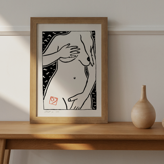 Nude Beach Print