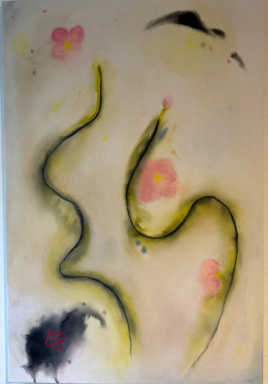 From Beginning to End ~ 24" × 36"